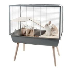 Zolux neo muki jaula elevada gris para roedores