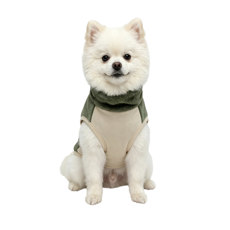 Gotoo Jersey Polar Verde para perros, , large Imagen numero 7