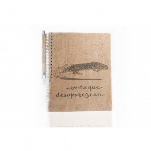 Libreta de corcho "Lagarto ocelado", , large Imagen numero 1