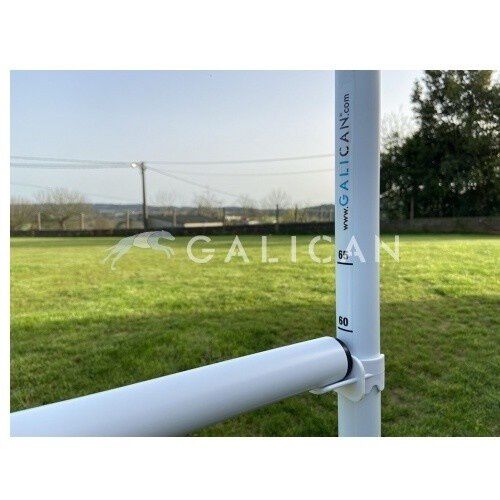 Galican valla agility de jard&iacute;n blanca para perros, , large Imagen numero 2