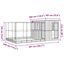 vidaXL Pajarera con Extensión Casa Para Pájaros Jaula Para Periquitos Acero, , large indicador imagen numero 5