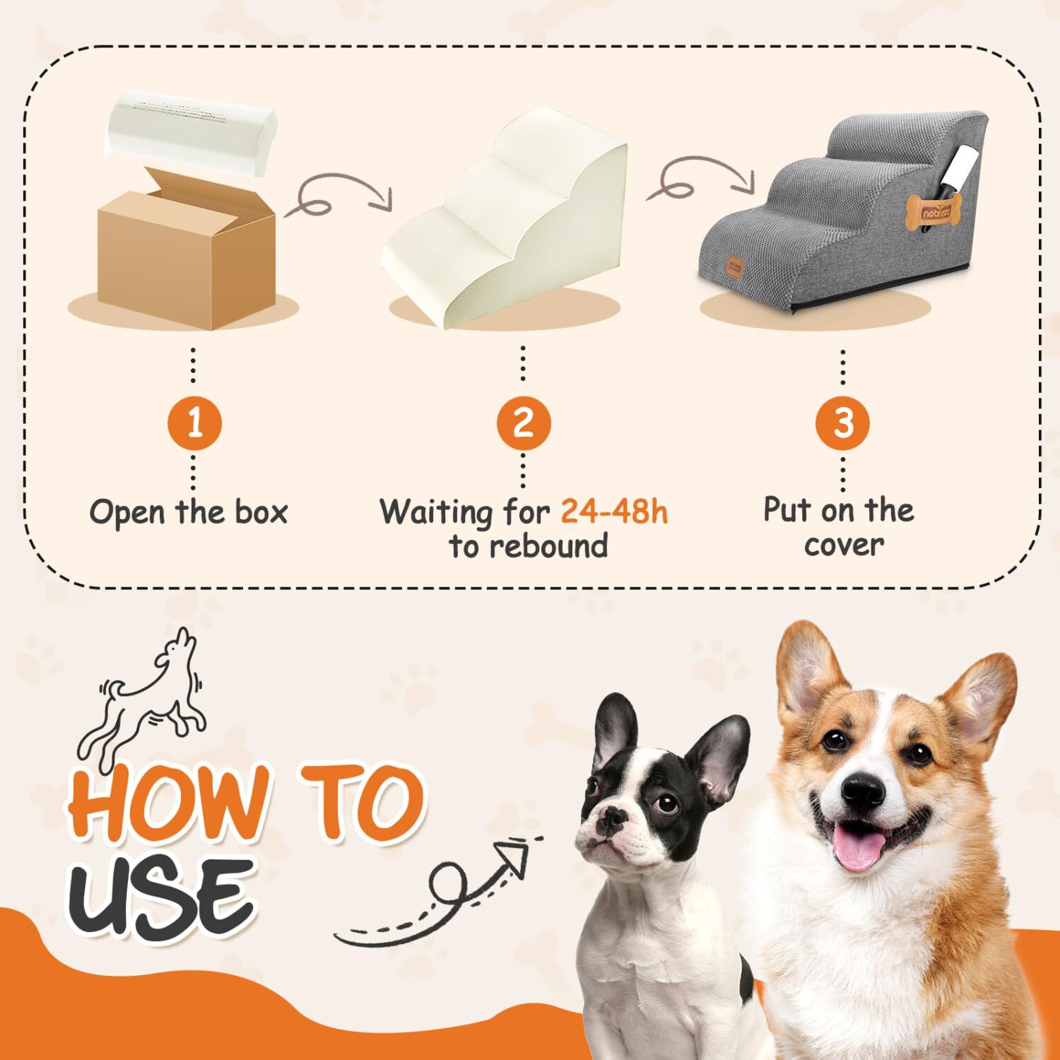 Nobleza Escalera para perros y gatos thumbnail