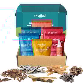 MAIKAI PETS  Pack de Chuches + Aceite de Salmón para perros y gatos