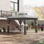 Outsunny Carpa Plegable Gris, , large indicador imagen numero 2