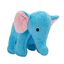 Juguete de peluche para perros Zeus Safari, Elefante, Azul, 16,58cm, , large indicador imagen numero 1