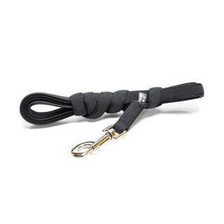 Correa engomada Julius K9 sin asa para perros color Negro