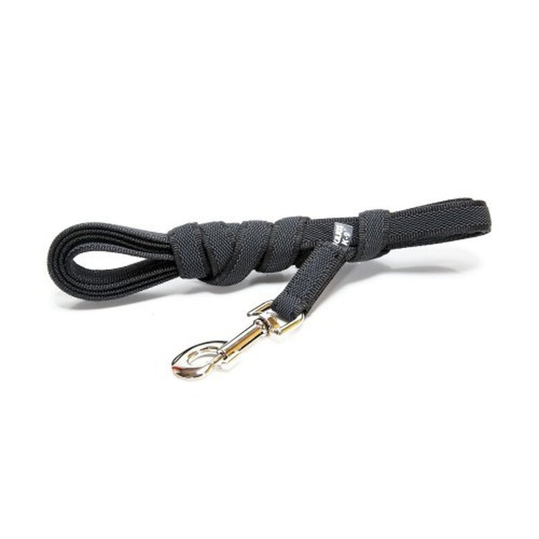 Correa engomada Julius K9 sin asa para perros color Negro