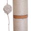 PawHut árbol rascador con cueva de madera natural para gato, , large indicador imagen numero 5