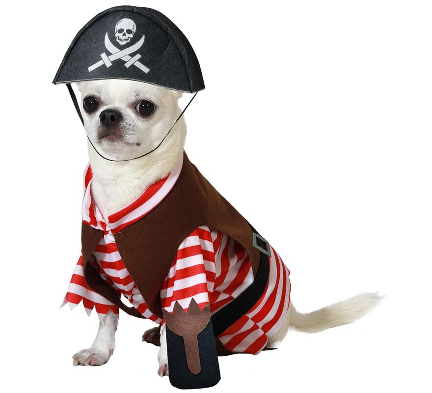 Disfraz de Pirata Patapalo para perro, , large Imagen numero 1
