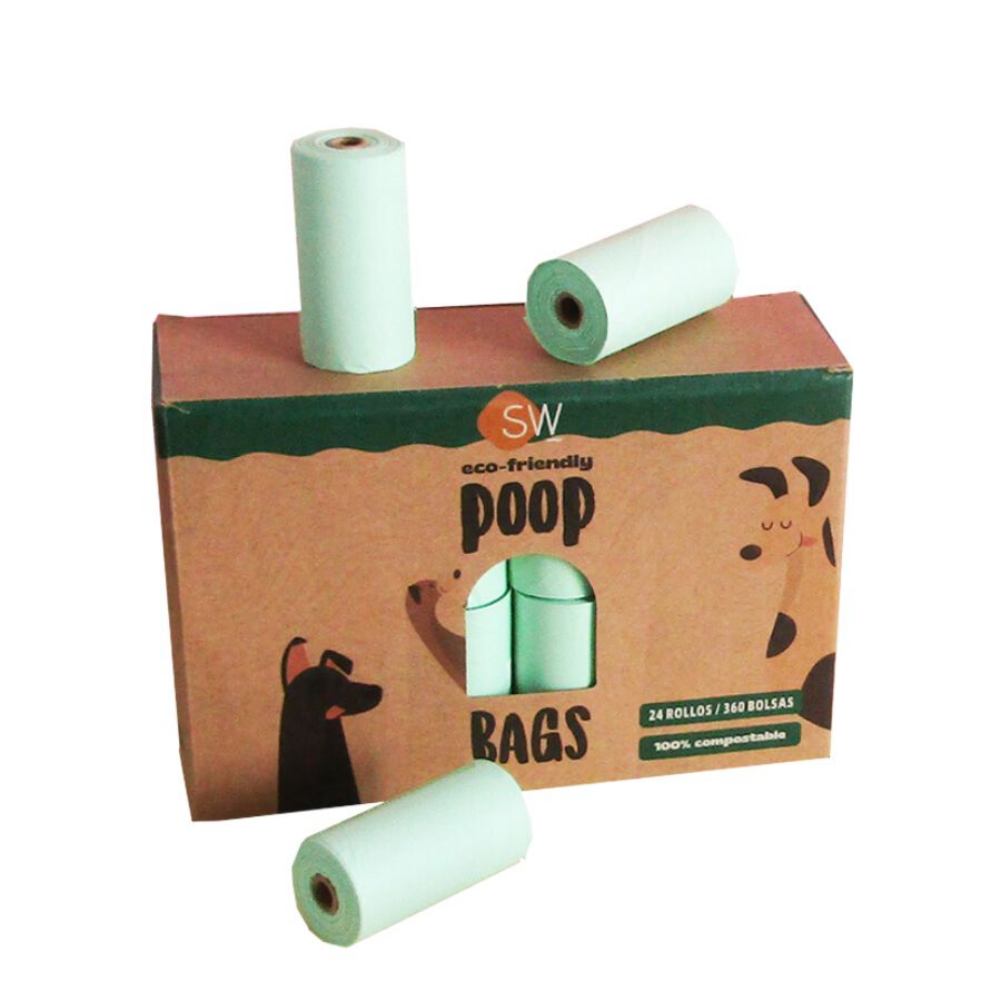 Bolsas de excrementos 100% compostable, , large Imagen numero 1