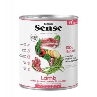 Pienso Dibaq Sense Grain Free para perros sabor Cordero