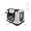 Transportín para mascotas | 50 cm x 34 cm x 36 cm | Talla S | Soporta 10 Kg | Plegable | Gris | Balú | Mobiclinic, , large indicador imagen numero 6