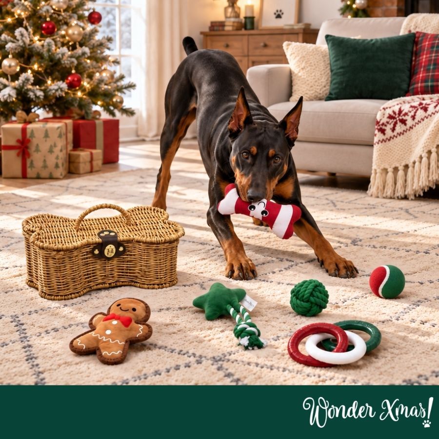 Wonder Christmas Cesta de Juguetes Premium Juguete para perros, , large Imagen numero 2