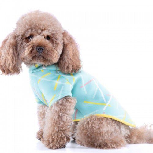 Su&eacute;ter Chispa Neosticks para perros color Verde claro, , large Imagen numero 5