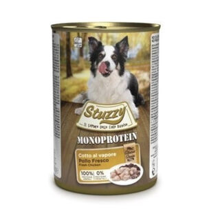 Stuzzy Monoprotein Pollo lata para perros