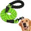 Edipets correa de adiestramiento con mango acolchado verde para perros, , large indicador imagen numero 1