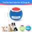 Nobleza Pelota Perro, Pelota Juguetes para Perros con Sonido, 3 Pelotas Perro de Goma Natural, Botan Pelotas Perro Tenis, Compatible con el Lanzador, 6.4 cm/3 Unidad, , large indicador imagen numero 2