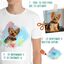 Mascochula camiseta hombre acuarela personalizada con tu mascota gris oscuro, , large indicador imagen numero 2