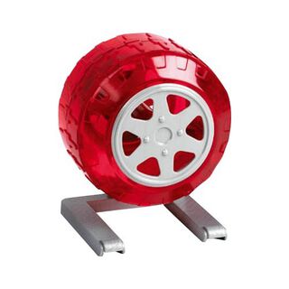 Rueda de ejercicio Wheel N Around para hámster color Rojo