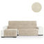 Cubre Sofá Protector Antimanchas acabado aterciopelado Marfil Chaise Longue Izquierdo Extra 290 cm (300-350 cm), , large indicador imagen numero 1
