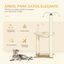 PawHut Árbol Rascador para Gatos con Hamaca Postes de Sisal, , large indicador imagen numero 4