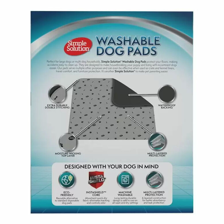 Simple Solution Alfombrillas Lavables para perros – Pack 2 thumbnail