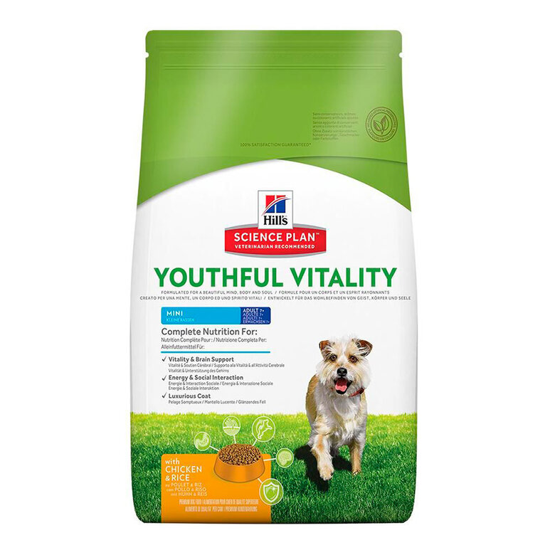 Hill's Science Plan Youthful Vitality mini adult + 7 2,5 kg image number null