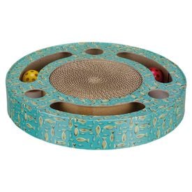 Trixie Tambor Rascador azul para gatos