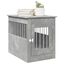 vidaXL Jaula para perros madera ingeniería gris hormigón 55x75x65 cm, , large indicador imagen numero 7