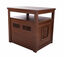 Arenero para Gatos YAKARTA - Estético y Decorativo - 4 Colores Disponibles - Fabricado en ECOTEX (marrón), , large indicador imagen numero 1
