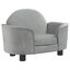 vidaXL Cama para perros de terciopelo gris claro 66x40x45 cm, , large indicador imagen numero 1