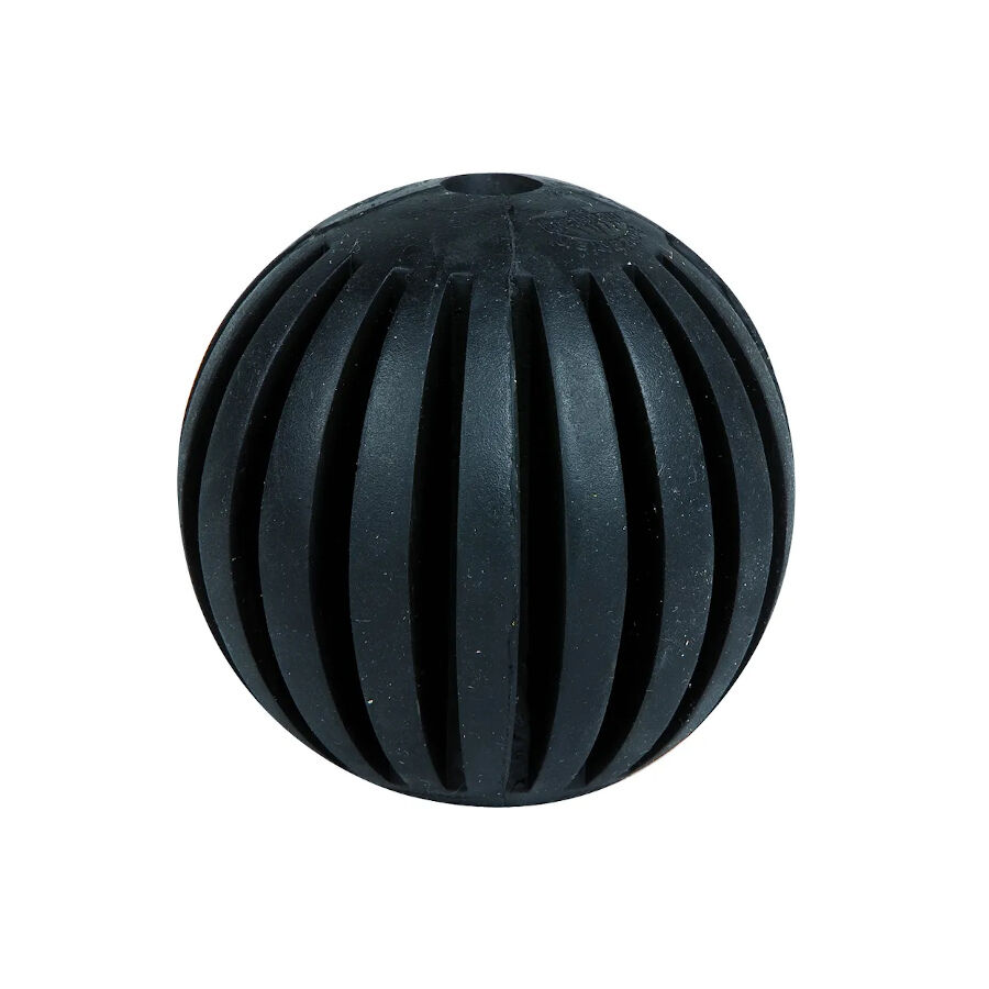 Flamingo Gladiator Pelota mordedora negra para perros, , large Imagen numero 1