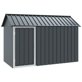vidaXL Aviario de acero gris antracita 210x215x247 cm