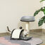 PawHut Árbol Rascador para Gatos Pequeños Altura 46 cm de 2 Niveles con Poste Tablero para Rascar Plataformas y Juguete de Bola Colgante 35,5x37x46 cm Gris, , large indicador imagen numero 2