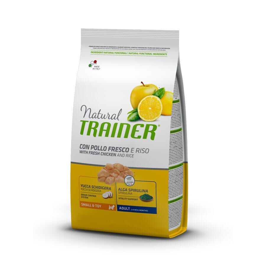 Natural Trainer Adult Small&Toy Pollo pienso para perros