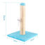 Nobleza &ndash; Poste rascador para Gatos de sisal con Juguete. Peque&ntilde;o, Color Azul. Medidas: 20 * 22 * 28vm, , large indicador imagen numero 4