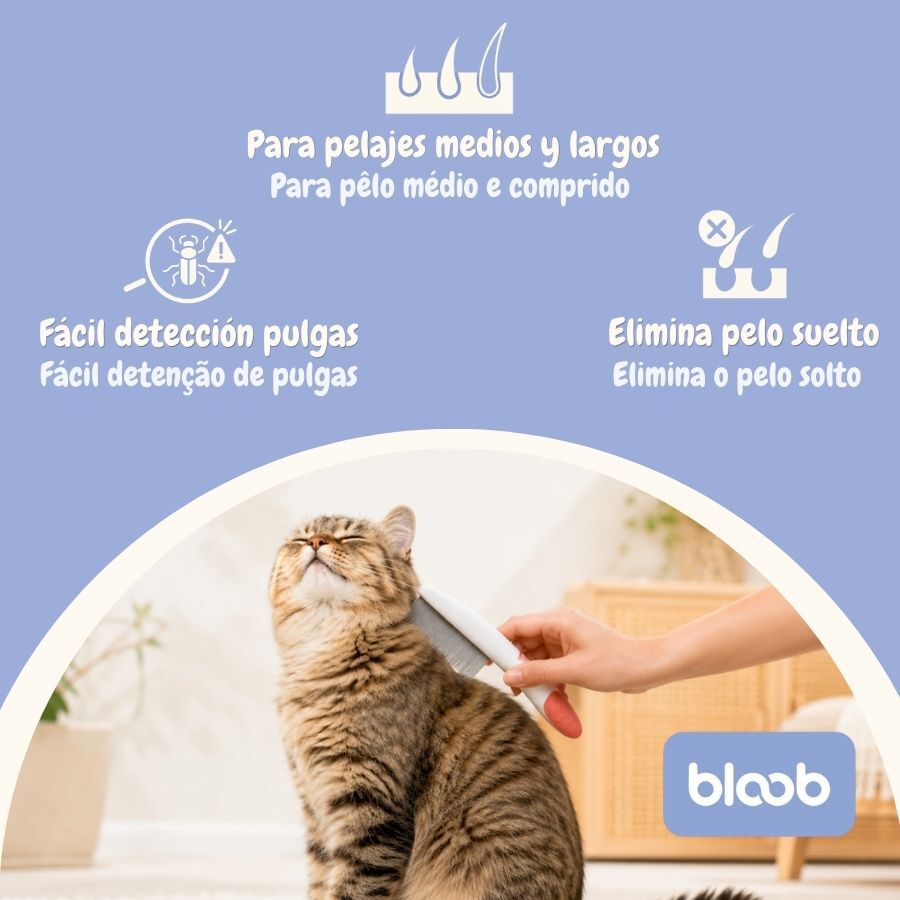 Bloob Peine Antipulgas para gatos, , large Imagen numero 3
