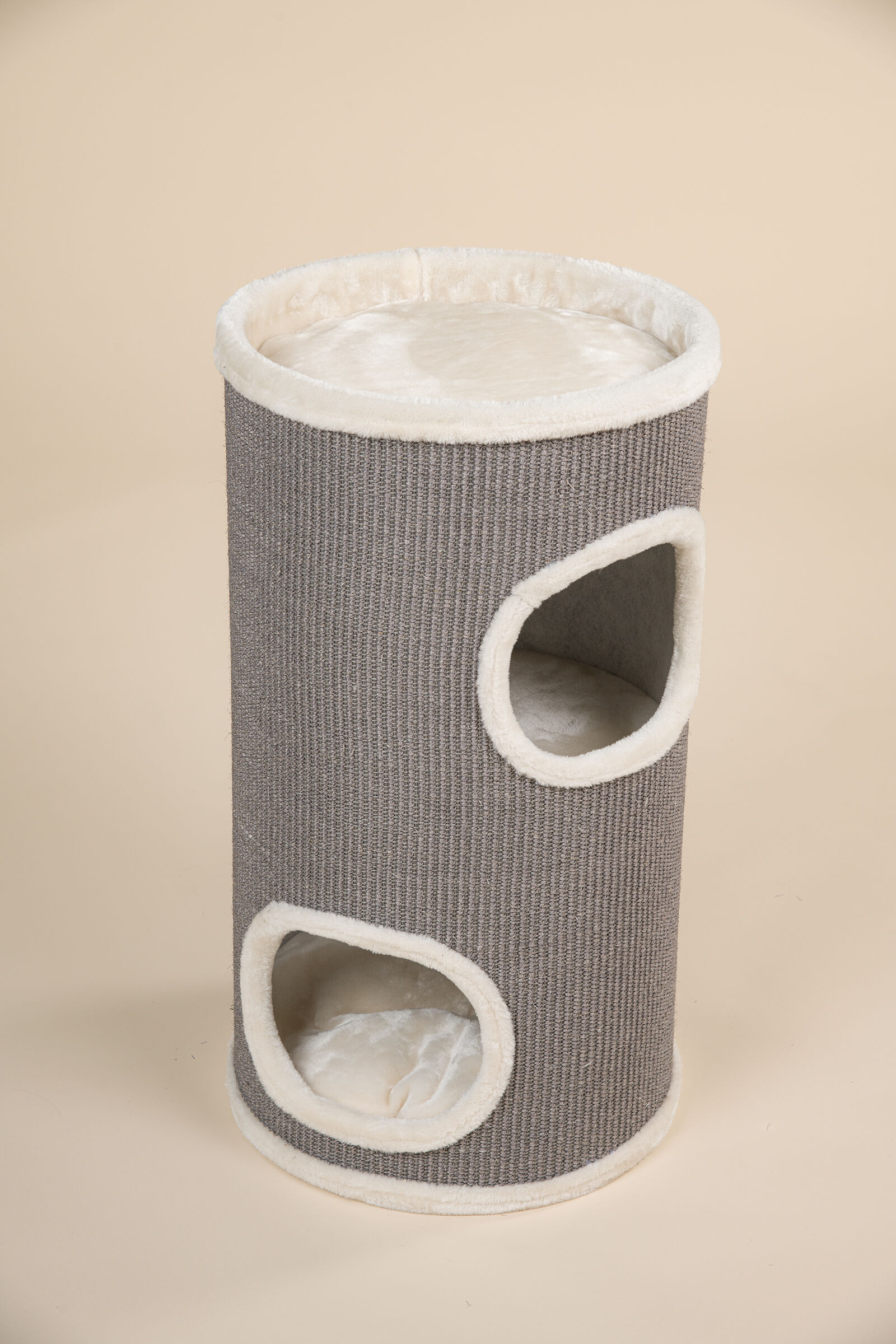 Rascador Barril de Rasgu&ntilde;o Coony Cream color Crema, , large Imagen numero 2