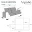 Vipalia cubre sofás círculos gris para mascotas, , large indicador imagen numero 8