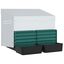 vidaXL Nido para gallinas de acero galvanizado para montar en la pared, , large indicador imagen numero 5