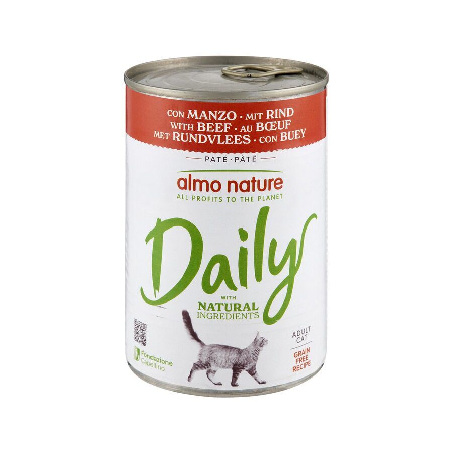 ALMO GATO LATA DAILY 400gr BUEY, , large Imagen numero 1