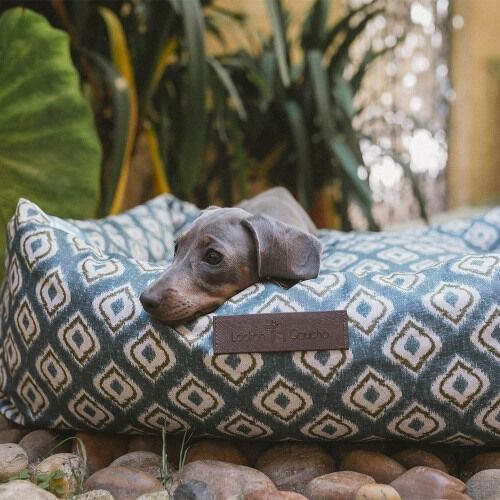 Cama impermeable Ikat para perros color Verde, , large Imagen numero 2