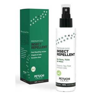 PETUCHI spray repelente de insectos natural para cachorros y perros