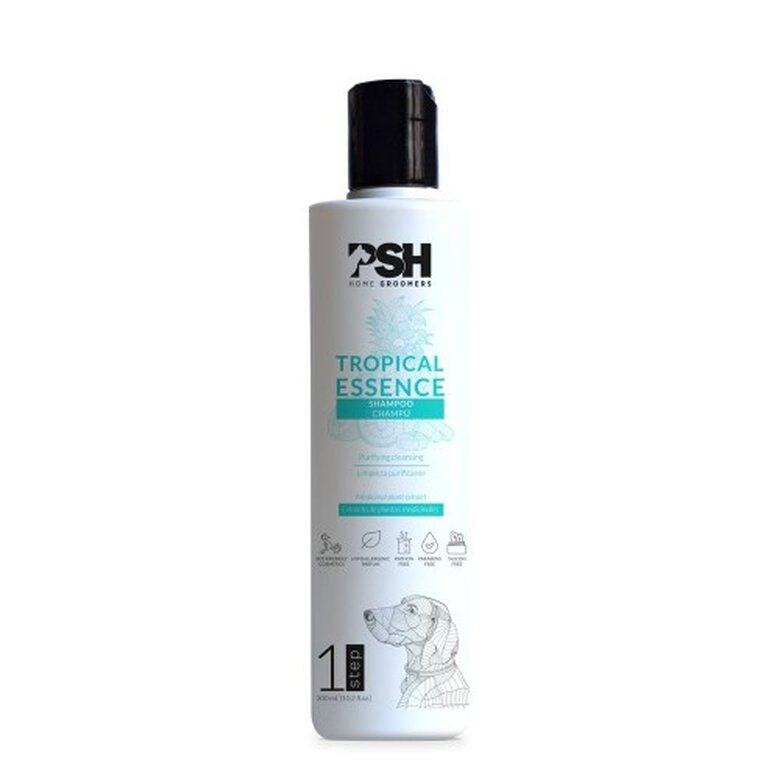PSH COSMETICS tropical essence champú olor tropical para perros, , large image number null