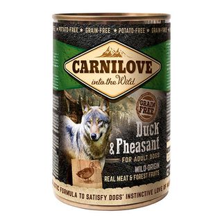 Carnilove Pato y Faisán lata con paté para perros
