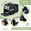 Mobiclinic Bolsa Transportín Extensible Mochila Plegable Ventilación Tula para mascotas, , large indicador imagen numero 3