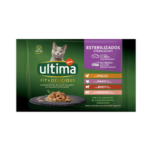 Affinity Ultima Fit & Delicious Carne sobre en salsa para gatos - Multipack