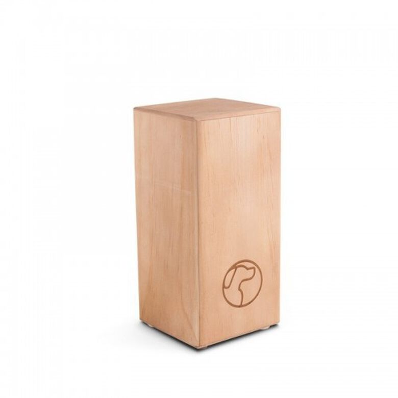 Urna Básica Madera Vertical  Perro 0,7 color Roble