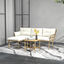 Outsunny Muebles de Jardín Crema, , large indicador imagen numero 2