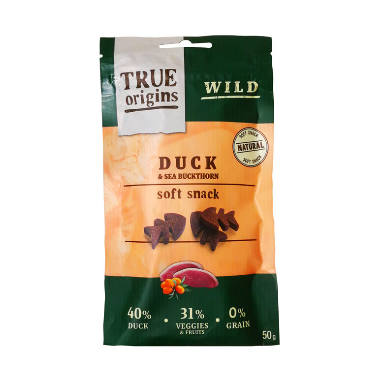 True Origins Bocaditos Wild Soft Pato para gatos, , large image number null